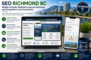SEO Richmond BC helping businesses improve Google rankings with a mobile-friendly website.